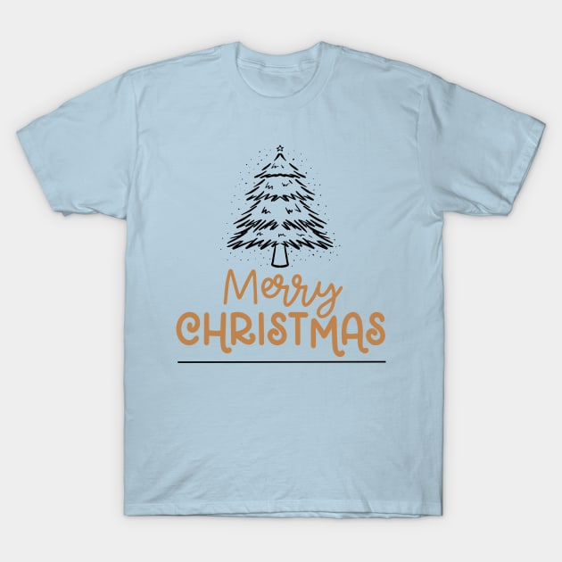 merry x mas design T-Shirt by High Trend